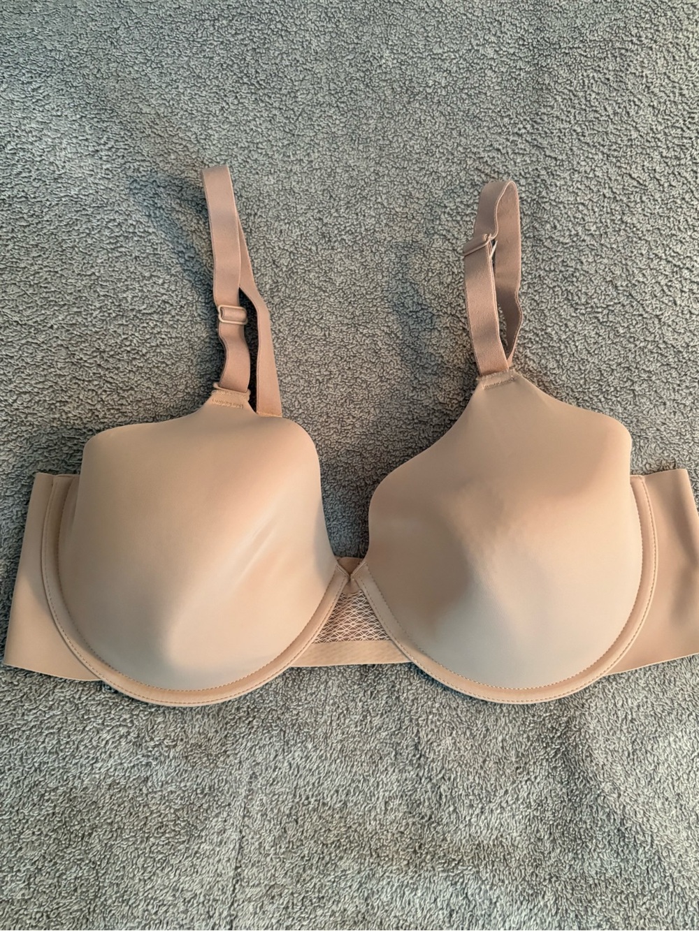Bali Ultimate Smoothing Underwire T-Shirt Bra 36D Beige Everyday Bra Comfort